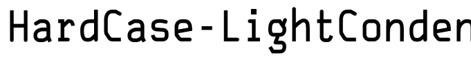 HardCase-LightCondensed