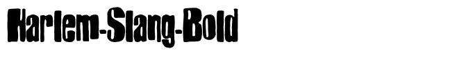 Harlem-Slang-Bold