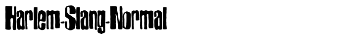 Harlem-Slang-Normal