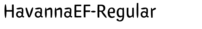 HavannaEF-Regular