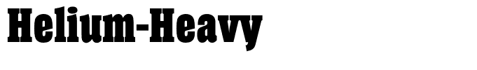 Helium-Heavy