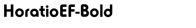 HoratioEF-Bold
