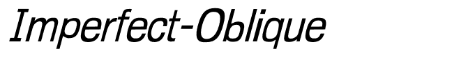 Imperfect-Oblique