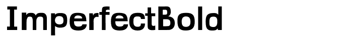 ImperfectBold