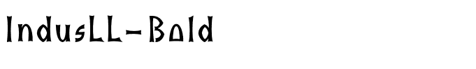 IndusLL-Bold