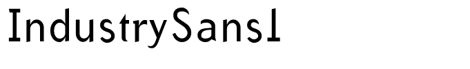 IndustrySans1