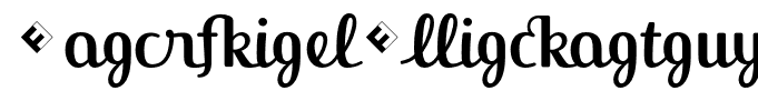 Jackie-Ligatures