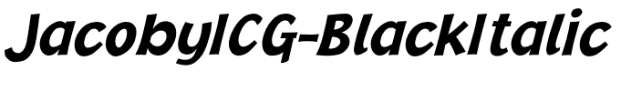 JacobyICG-BlackItalic