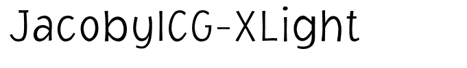JacobyICG-XLight