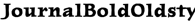 JournalBoldOldstyle