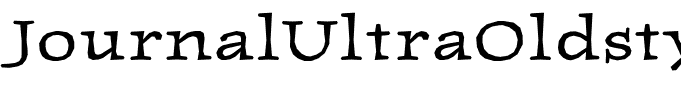 JournalUltraOldstyle