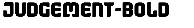 Judgement-Bold