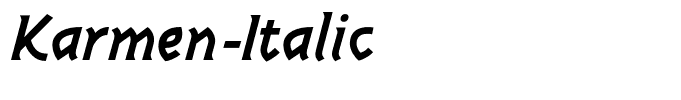 Karmen-Italic
