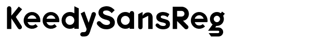 KeedySansReg