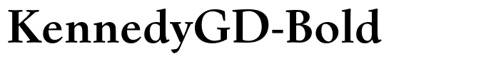 KennedyGD-Bold