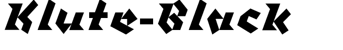 Klute-Black