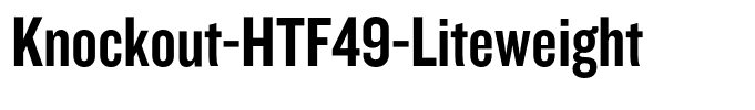 Knockout-HTF49-Liteweight