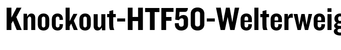 Knockout-HTF50-Welterweight