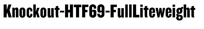 Knockout-HTF69-FullLiteweight