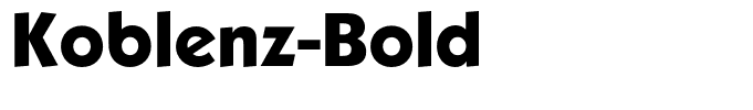 Koblenz-Bold