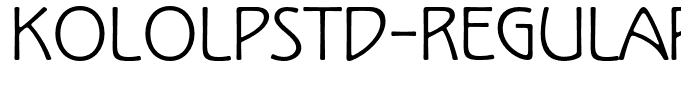 KoloLPStd-Regular