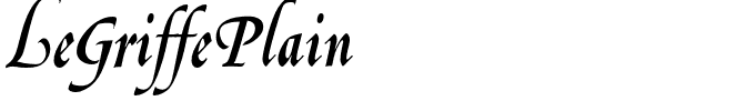 LeGriffePlain