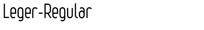 Leger-Regular