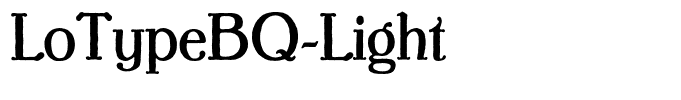 LoTypeBQ-Light
