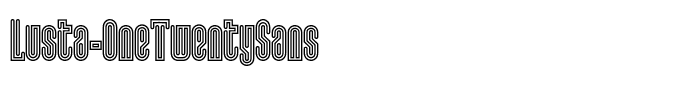 Lusta-OneTwentySans