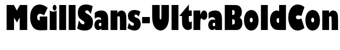 MGillSans-UltraBoldCondensed
