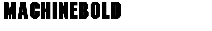 MachineBold