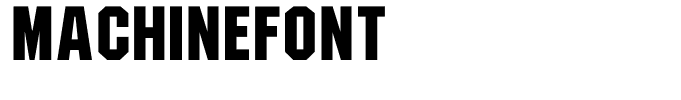 MachineFont