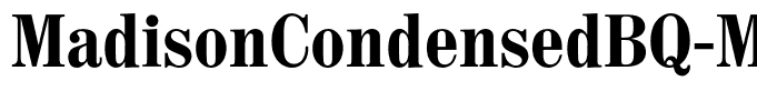 MadisonCondensedBQ-Medium