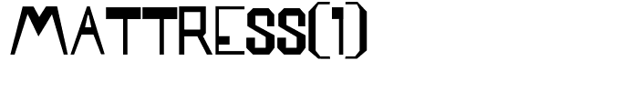 Mattress(1)