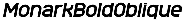 MonarkBoldOblique