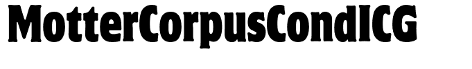 MotterCorpusCondICG