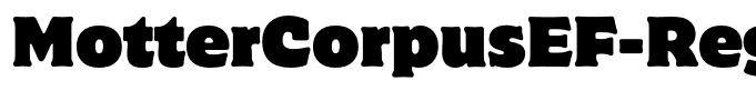 MotterCorpusEF-Regular