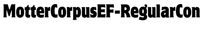 MotterCorpusEF-RegularCond