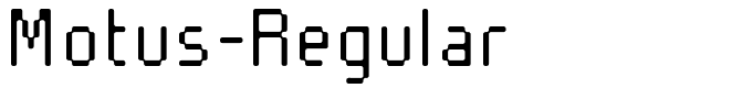 Motus-Regular