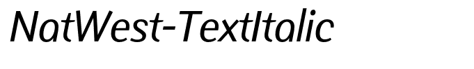 NatWest-TextItalic