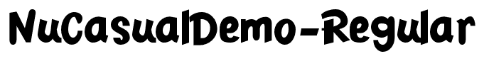 NuCasualDemo-Regular
