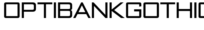 OPTIBankGothic-Light