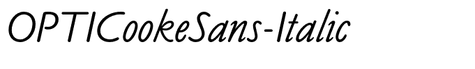 OPTICookeSans-Italic