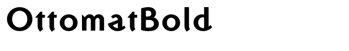OttomatBold