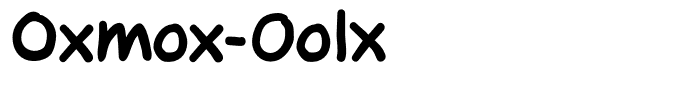 Oxmox-Bold