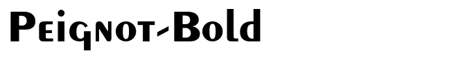 Peignot-Bold
