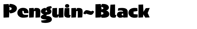 Penguin-Black