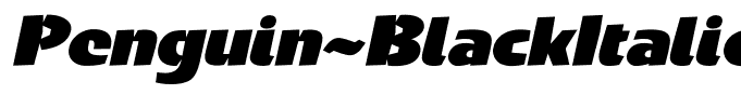 Penguin-BlackItalic(1)