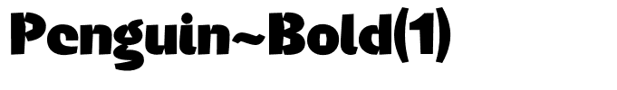 Penguin-Bold(1)