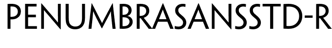 PenumbraSansStd-Regular
